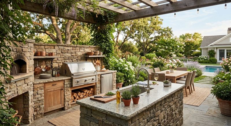 Outdoor Kitchen Installation in North Charleston, SC