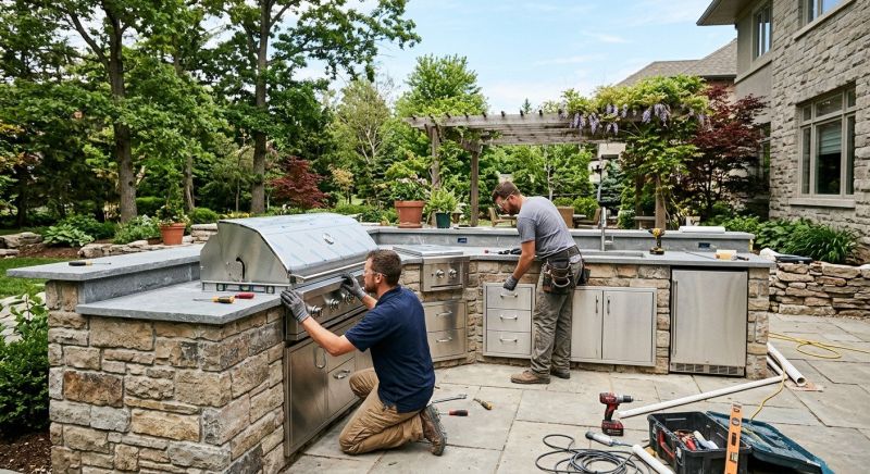 Outdoor Kitchen Remodeling in Napa, CA
