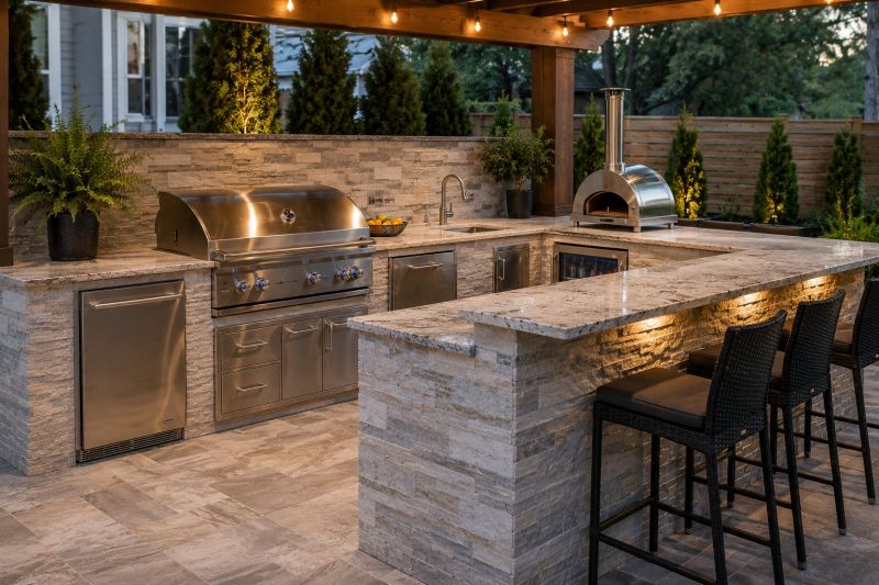 Outdoor Kitchen Renovation in Conroe, TX